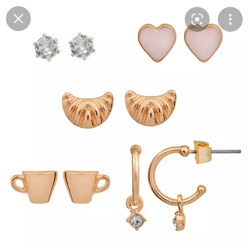 ISO lauren conrad crossiant earrings